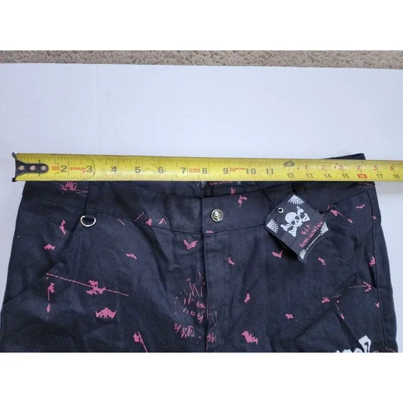 Goth Lolita & Punk Pants Womens Large NWT‎ Y2K Inspired Harajuku Belts Bondage - Picture 10 of 13